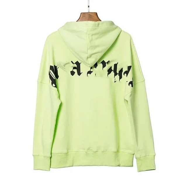 Palm Angels T-Shirts Long-Sleeve Crewneck Logo T-Shirt product detail image 9