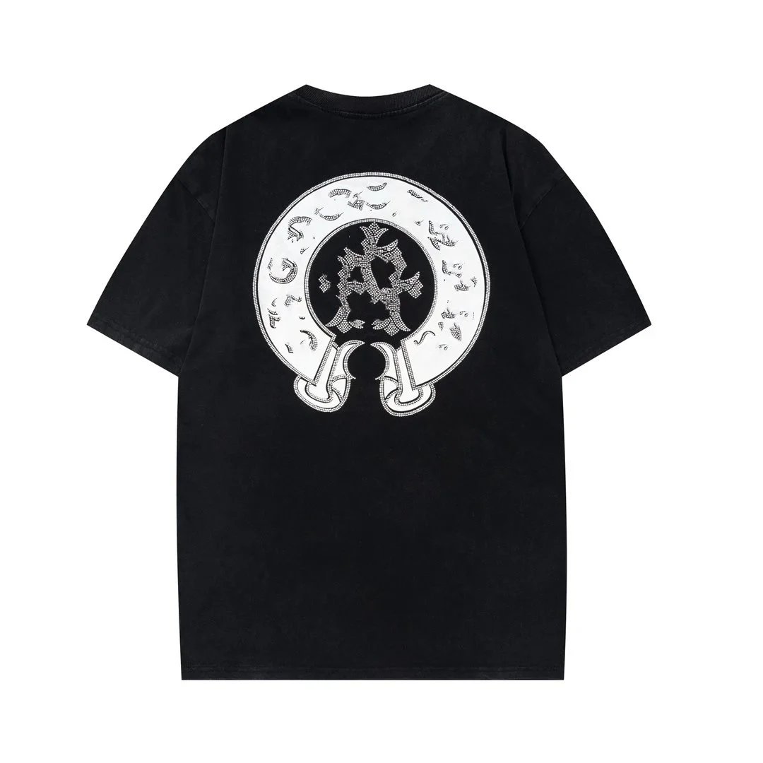 Chrome Hearts Circle Cross Black T-Shirt