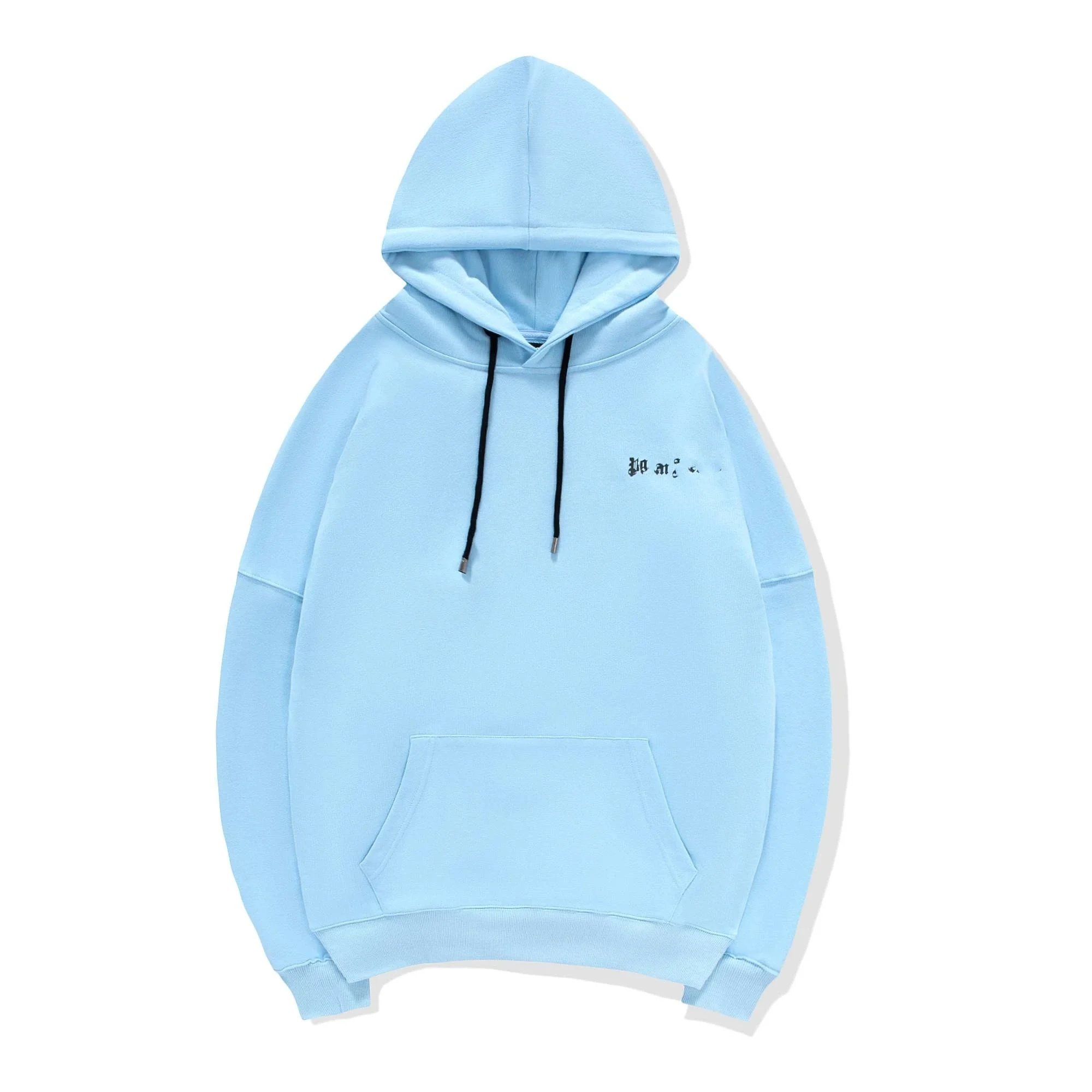 Palm Angels T-Shirts Long-Sleeve Crewneck Logo T-Shirt — 14