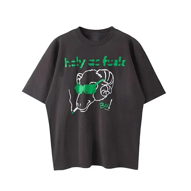 Unbranded T-Shirts Oversized Graphic Print T-Shirt product detail image 4