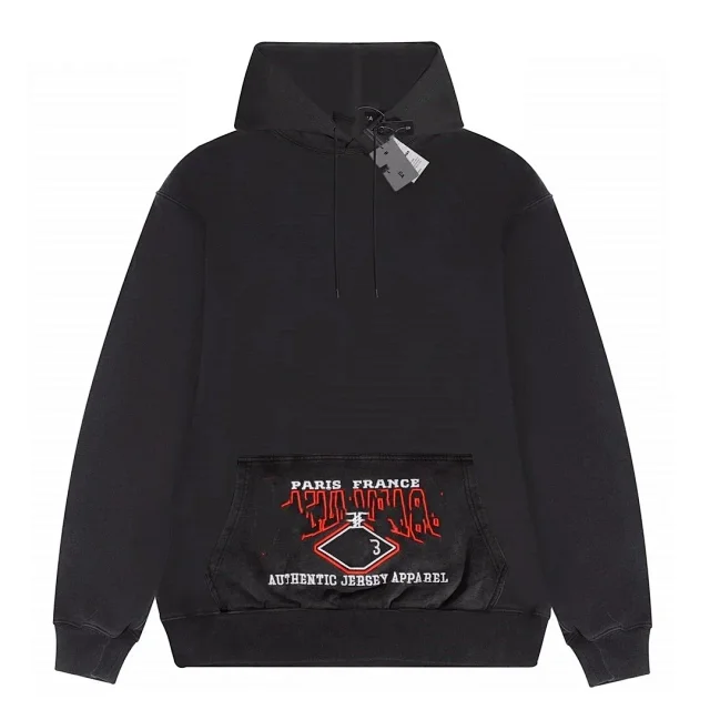 Balenciaga Hoodies & Sweatshirts Graphic Logo Hoodie product detail image 1