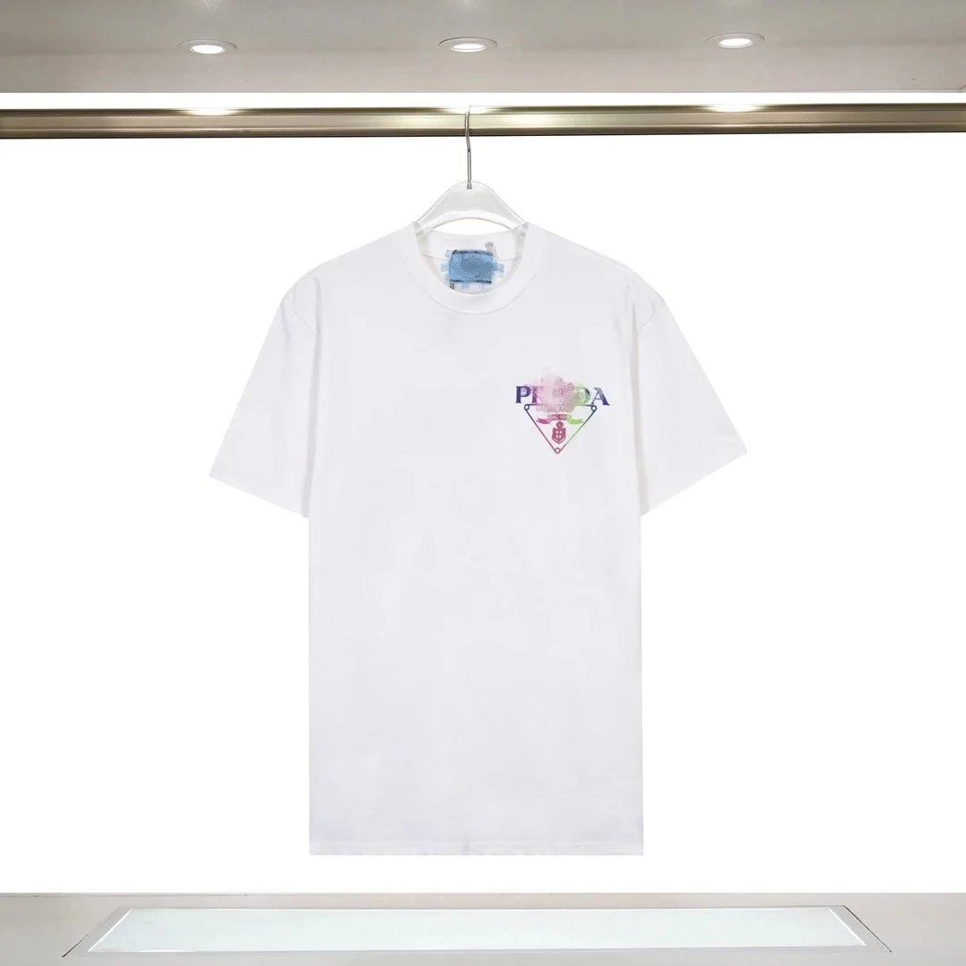 Prada Triangle Logo Print Black T-Shirt - 26