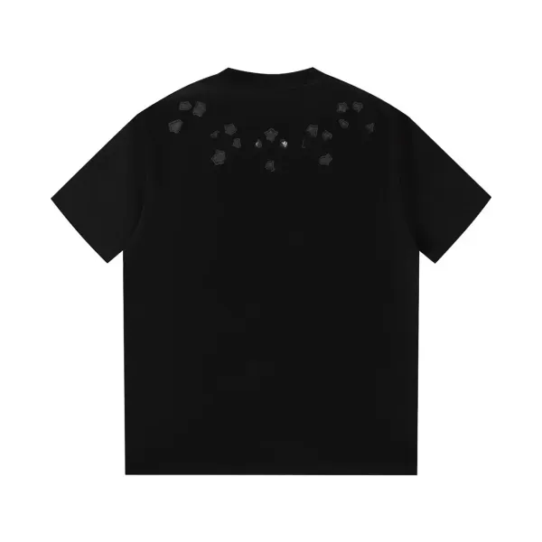 Design Abstract Fragment T-Shirt Black - 1