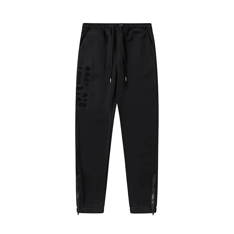 Trapstar Trousers Drawstring sweatpants with graphic prints and ankle zips — 19