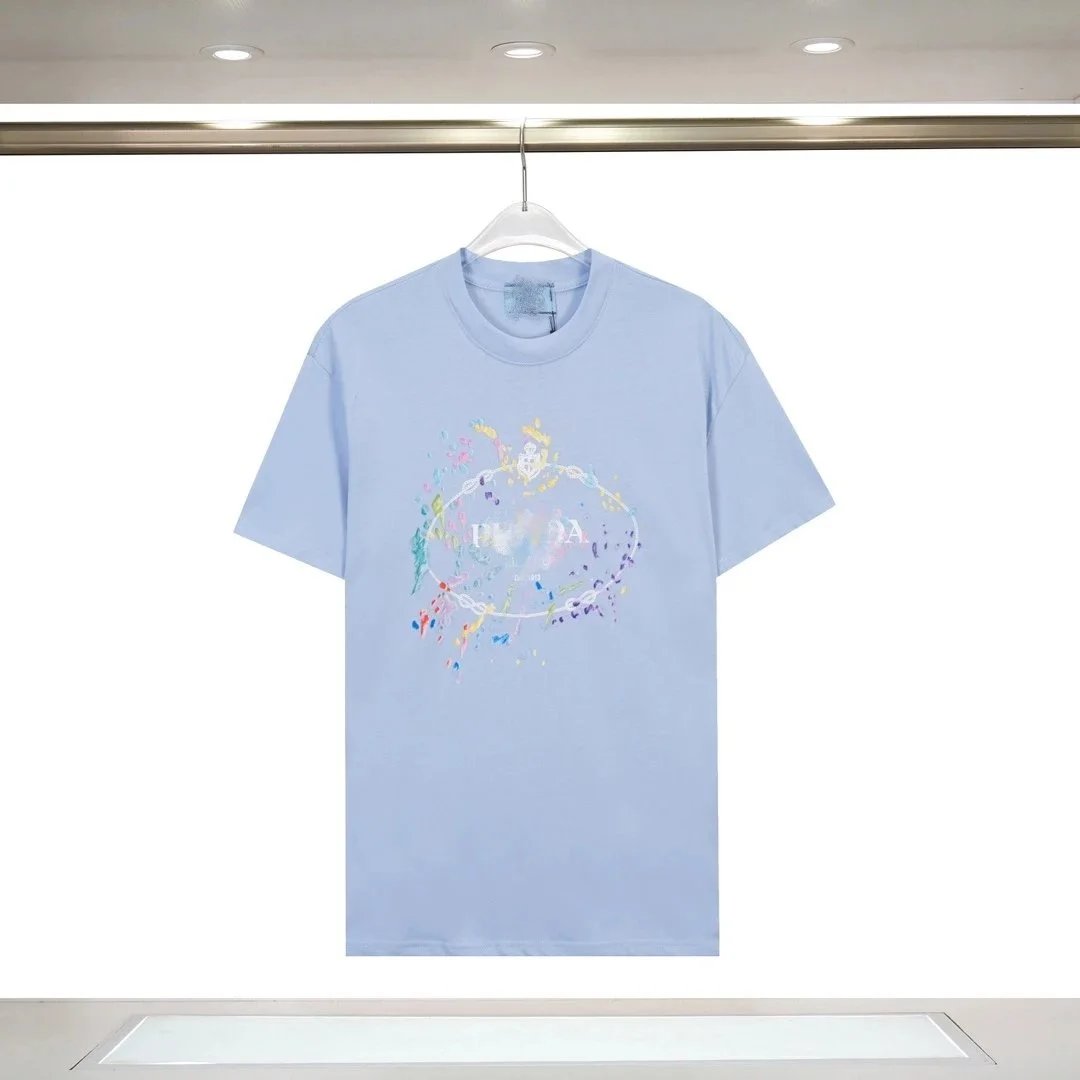 Prada Triangle Logo Print Black T-Shirt - 23