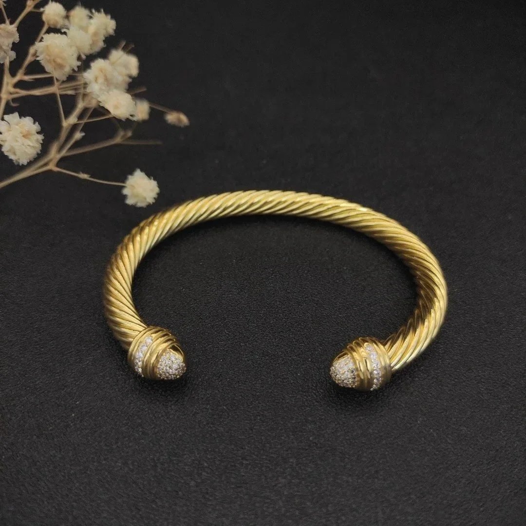 Design David Yurman Cable Classics Bracelet Rose Gold Bracelet Jewelry - 13