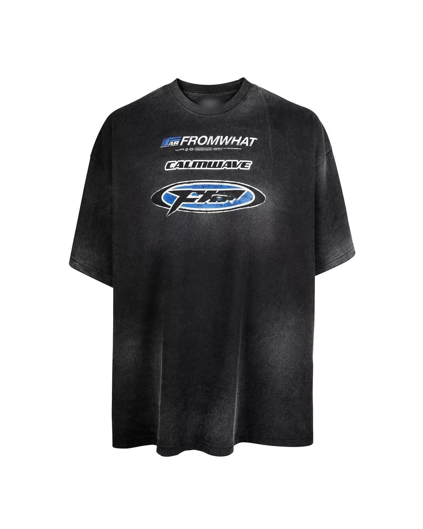Far From What T-Shirts Graphic Print Crew Neck T-Shirt — 07