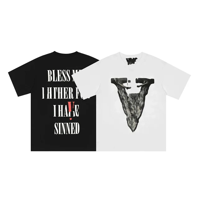 VLONE T-Shirts Short-Sleeve Graphic Print product detail image 1