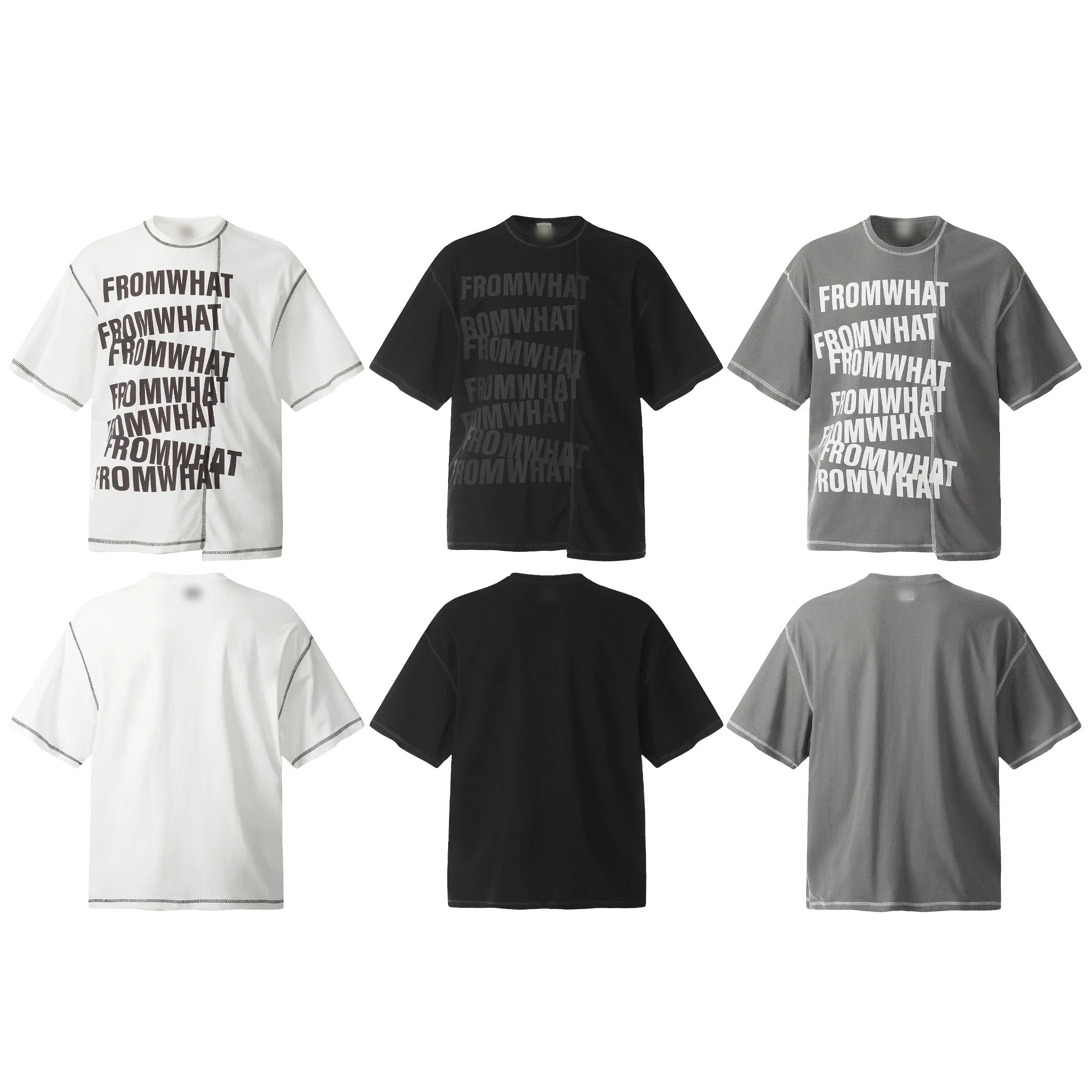 Far From What T-Shirts Graphic Print Crew Neck T-Shirt image 1