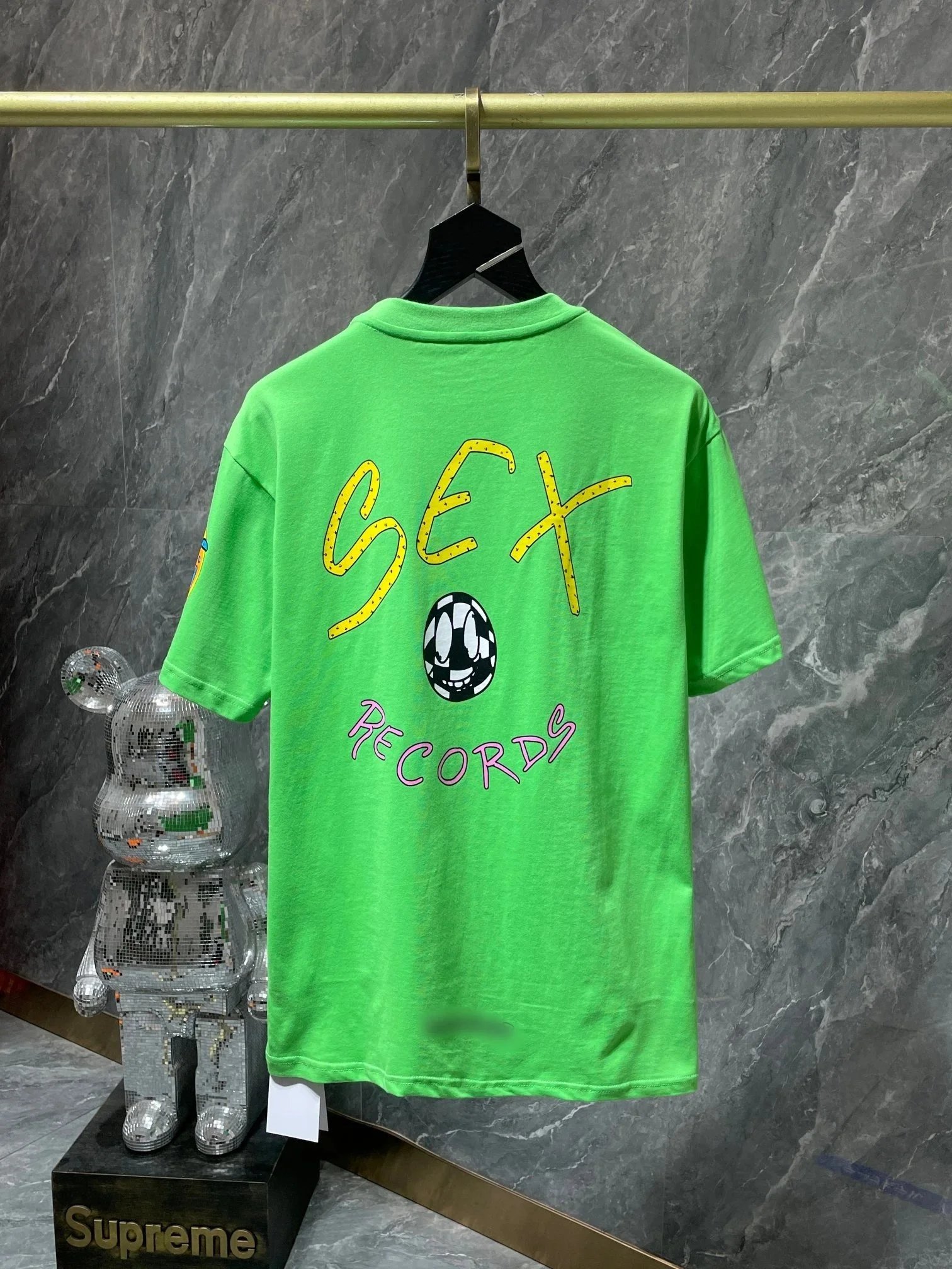 Sex Records x Supreme Green Graphic T-Shirt