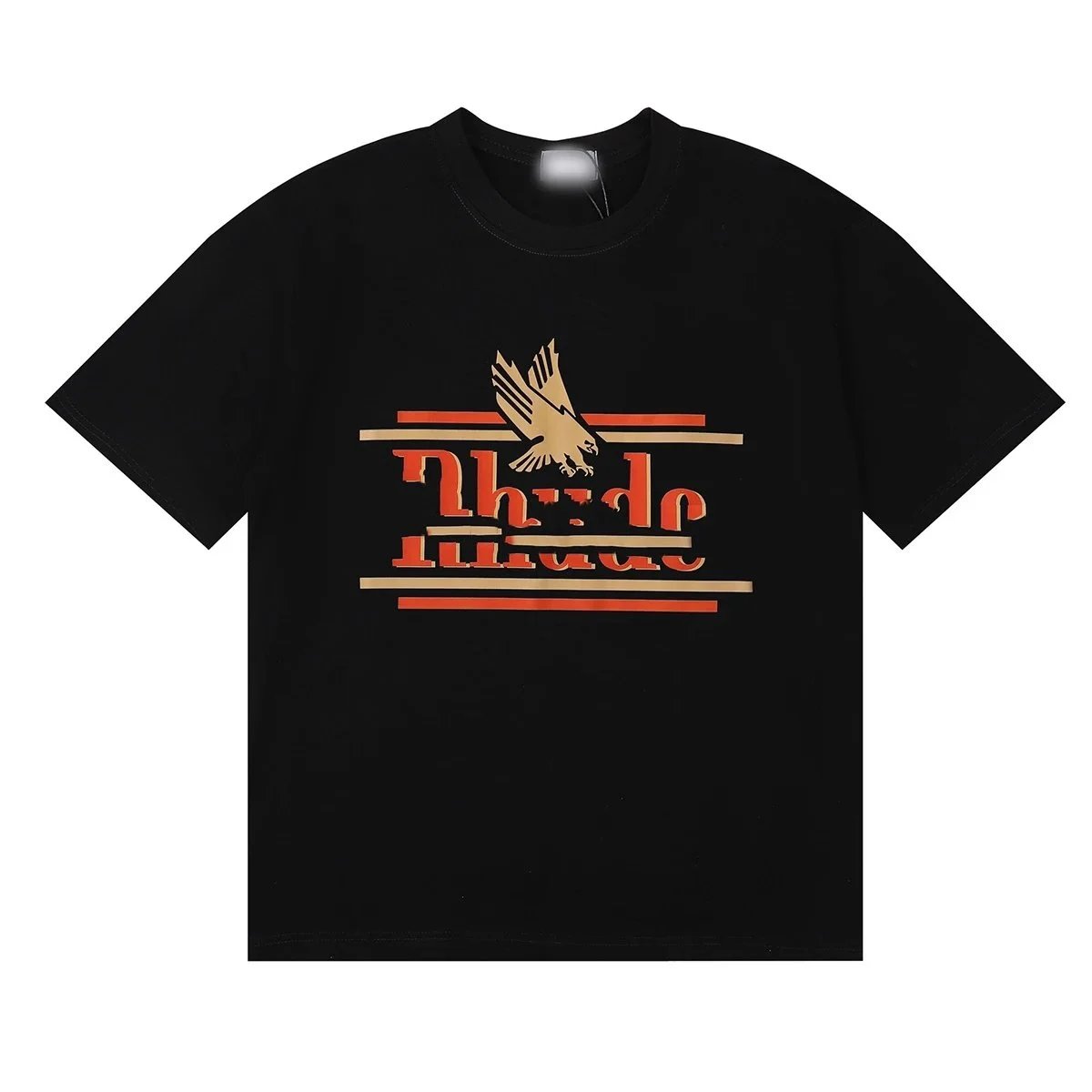 Rhude Eagle Logo Graphic T-Shirt White - 5