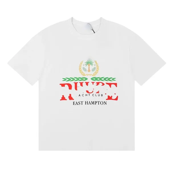 Design East Hampton Yacht Club Graphic Print White T-Shirt T-Shirts - 1