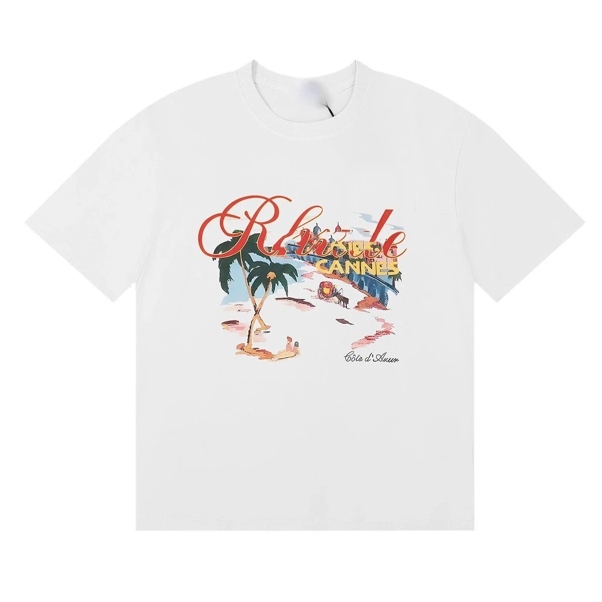 Rhude T-Shirts Saint Croix Graphic — 34
