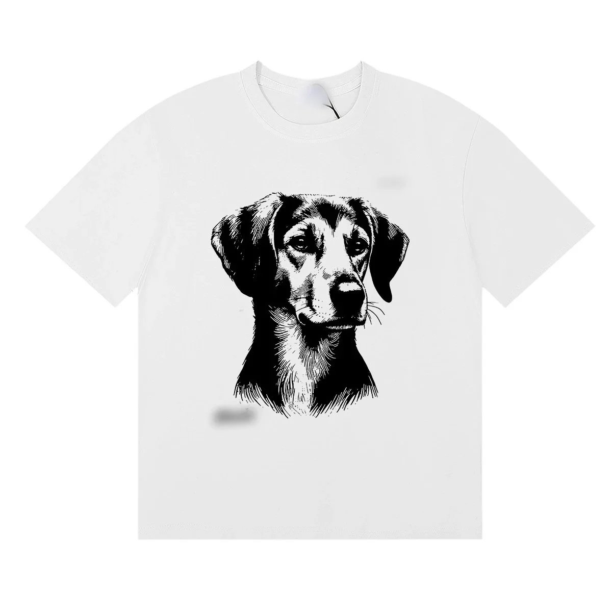 Design Abstract Pixel Maze Beige T-Shirt - 3