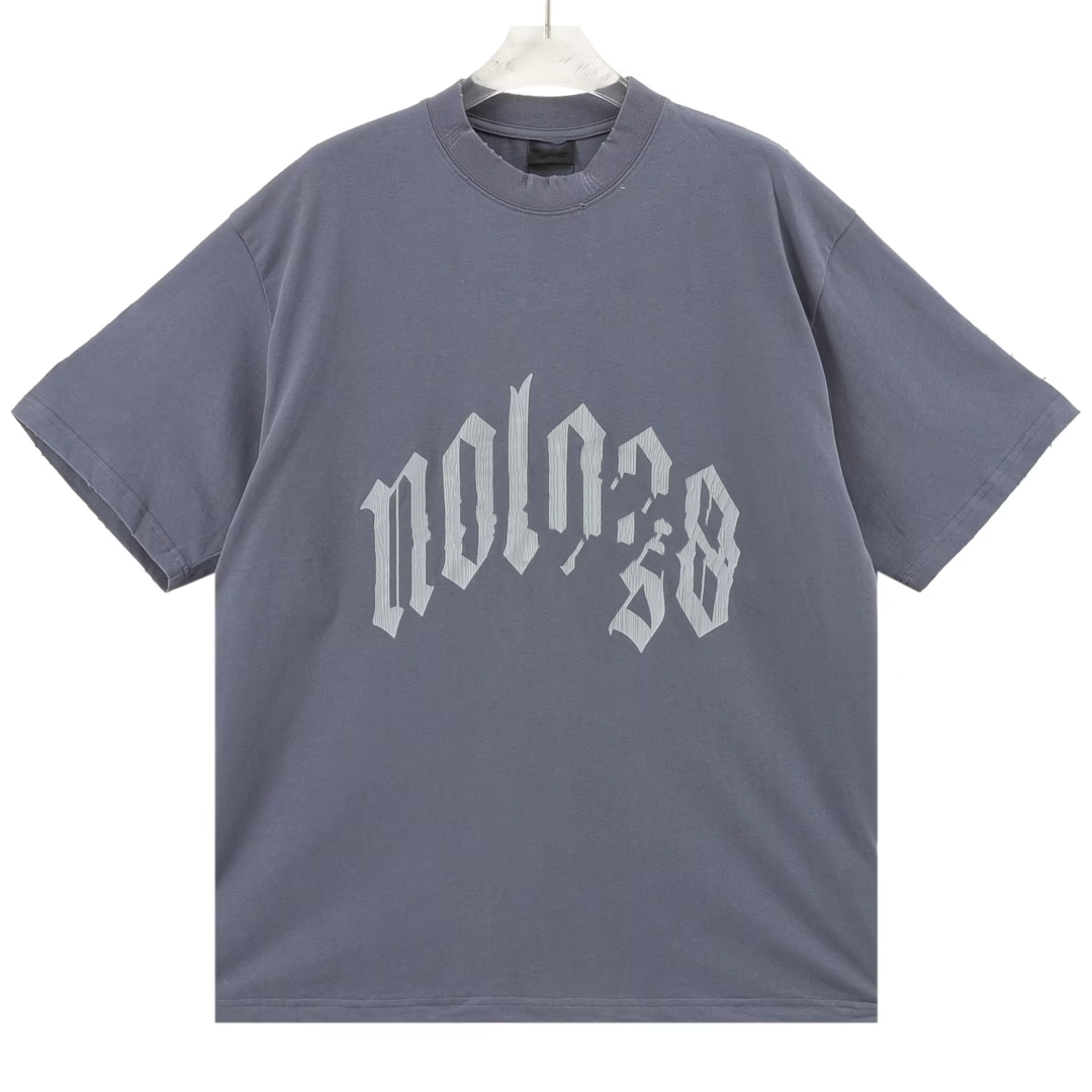 Balenciaga T-Shirts Oversized Graphic T-Shirt — 07