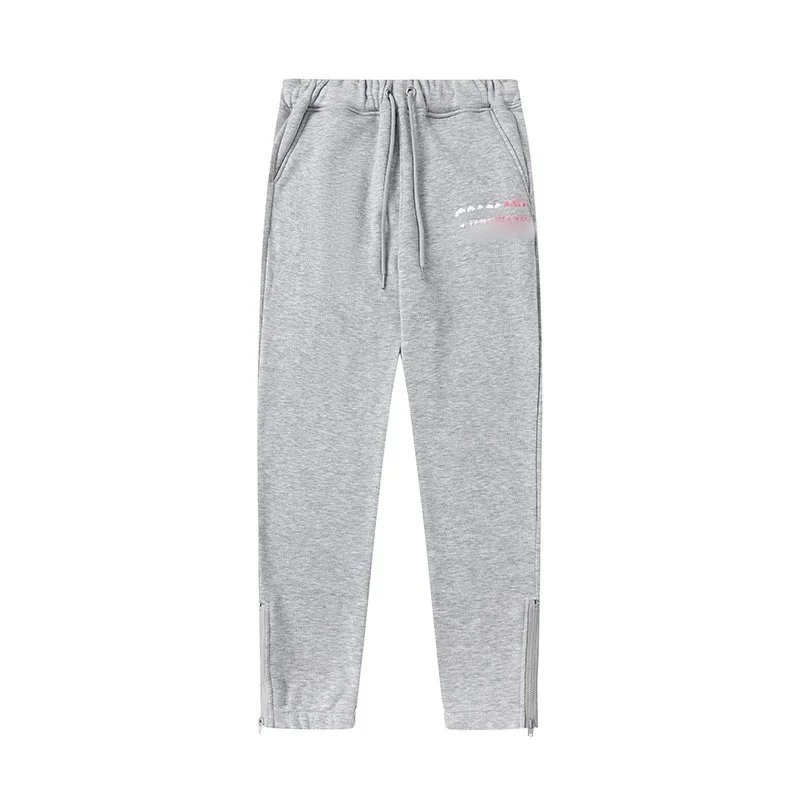 Trapstar Trousers Drawstring sweatpants with graphic prints and ankle zips — 02
