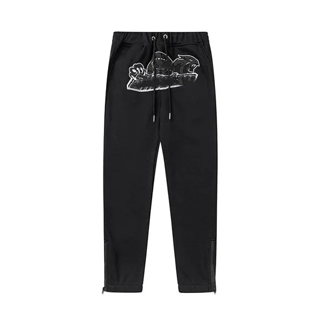 Trapstar Trousers Drawstring sweatpants with graphic prints and ankle zips product detail image 7