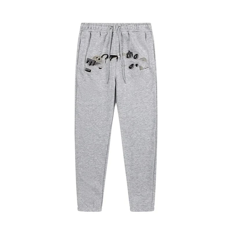 Design Distressed Gradient Sweatpants Black - 7