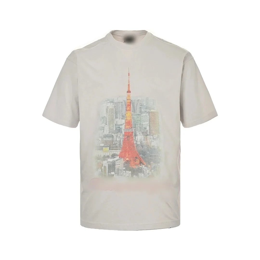 Balenciaga T-Shirts Oversized Graphic T-Shirt — 16