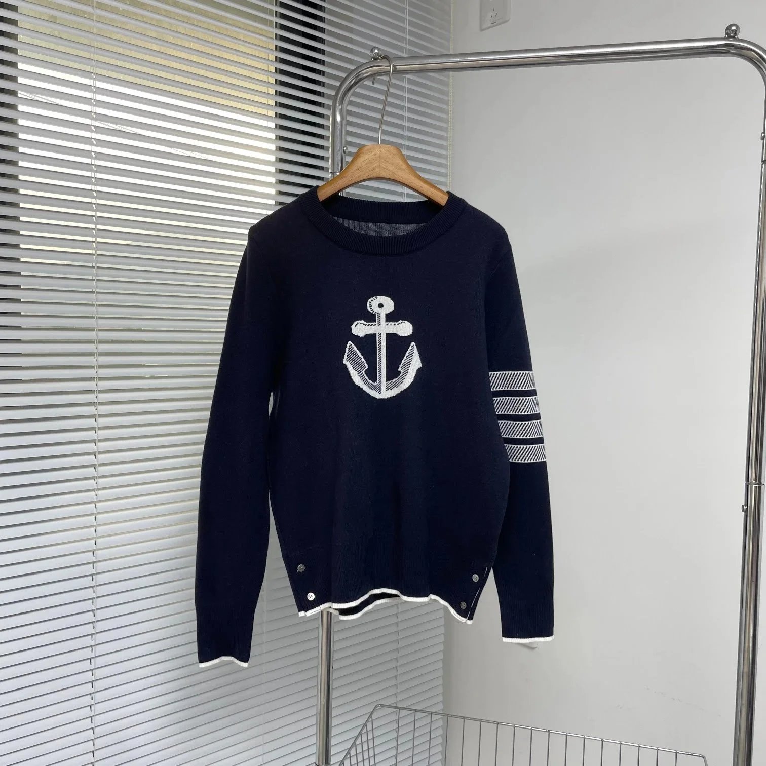 Thom Browne Knitwear Crewneck knit sweater image 2