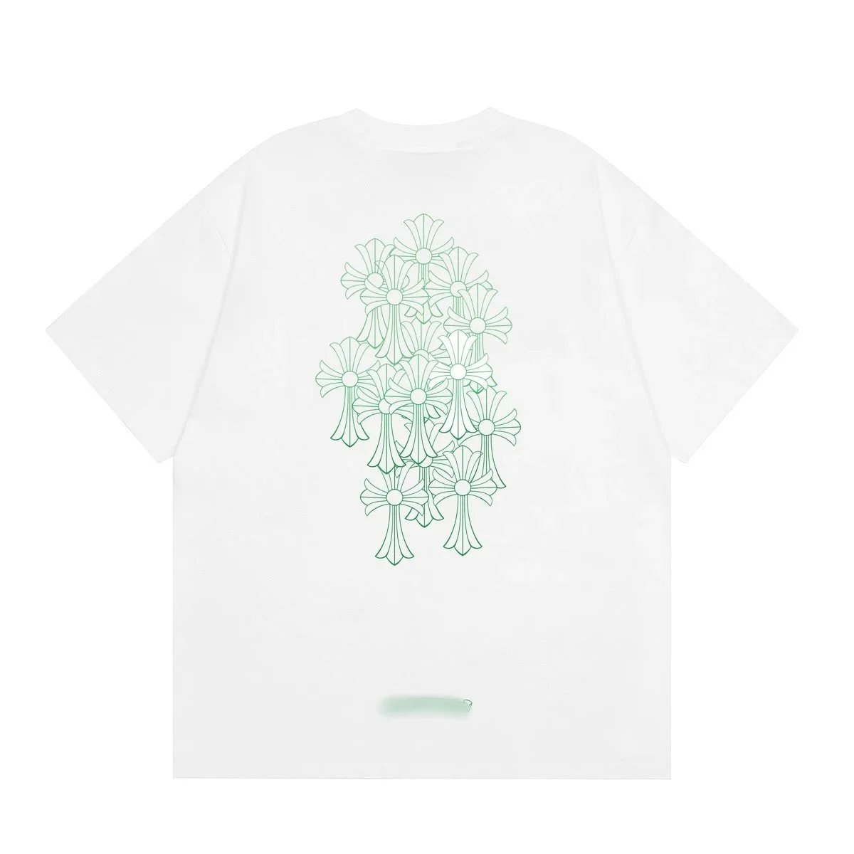 Chrome Hearts Gothic Script Navy T-Shirt - 3