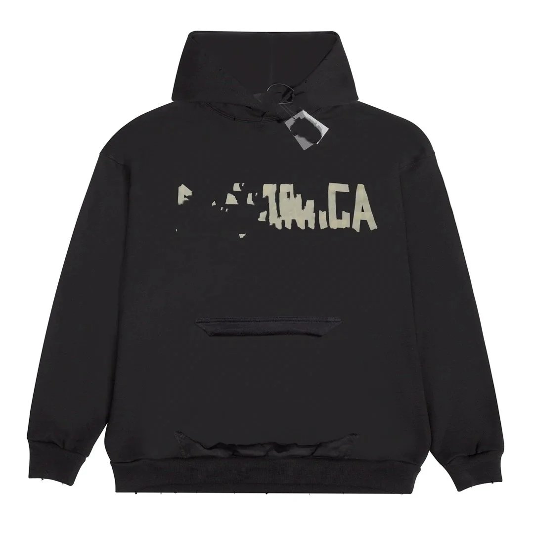 Hellstar Studios Paris France Hoodie Black - 7