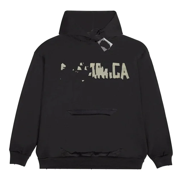 Balenciaga Hoodies & Sweatshirts Graphic Logo Hoodie product detail image 7