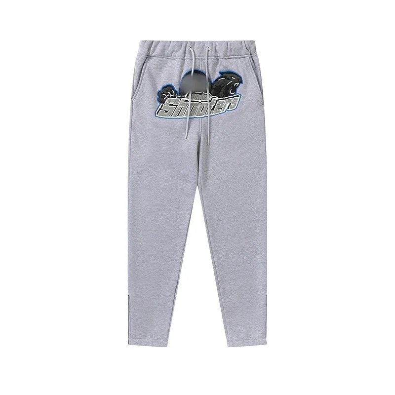 Trapstar Trousers Drawstring sweatpants with graphic prints and ankle zips — 20