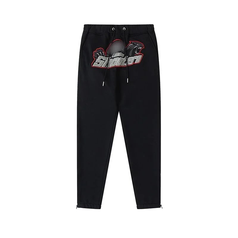 Trapstar Trousers Drawstring sweatpants with graphic prints and ankle zips — 24