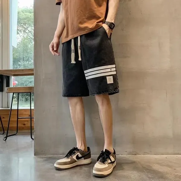 Nike Air Force 1 Low Beige and Black Sneakers - 1