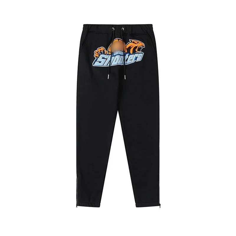 Trapstar Trousers Drawstring sweatpants with graphic prints and ankle zips — 22