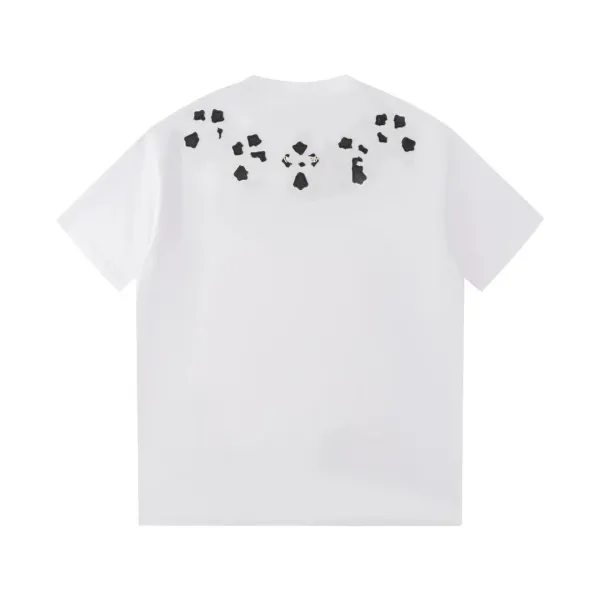 Design Abstract Fragment T-Shirt White - 1