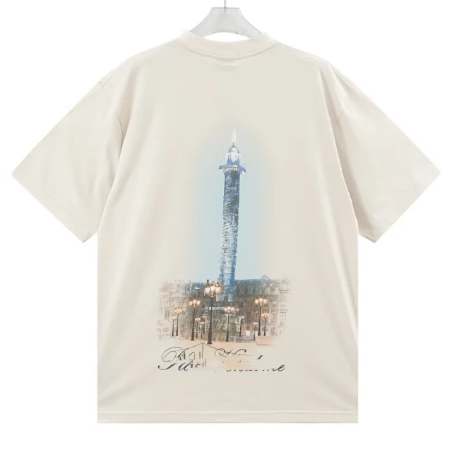 Balenciaga T-Shirts Oversized Graphic T-Shirt product detail image 5