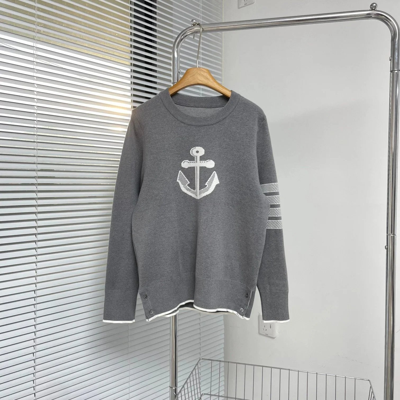 Thom Browne Knitwear Crewneck knit sweater product image