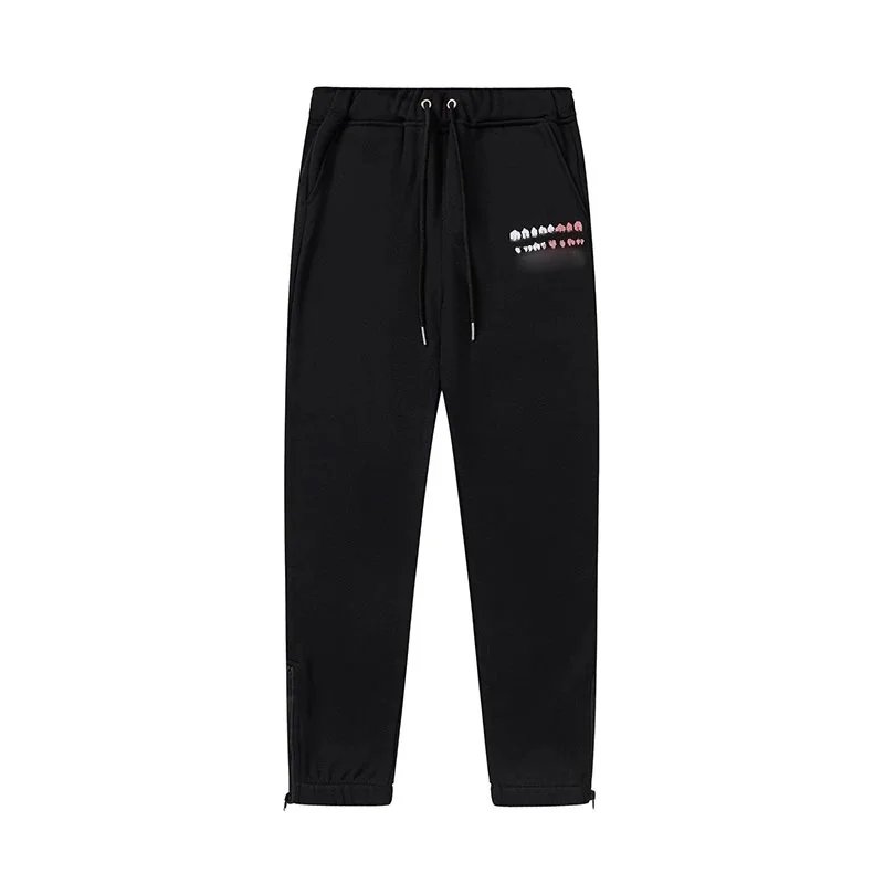 Trapstar Trousers Drawstring sweatpants with graphic prints and ankle zips image 1