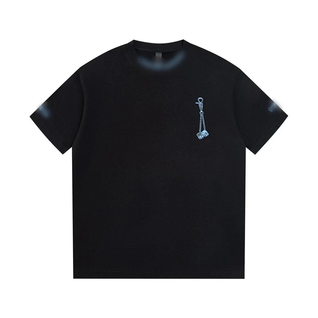 Design Keychain Graphic Black T-Shirt