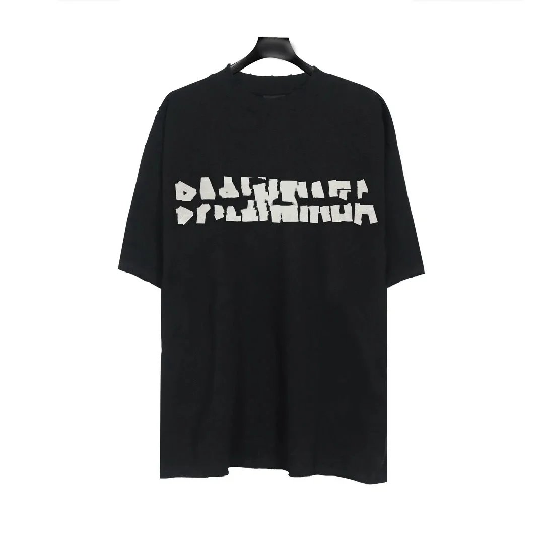 Enfants Riches Déprimés Distorted Logo Black T-Shirt
