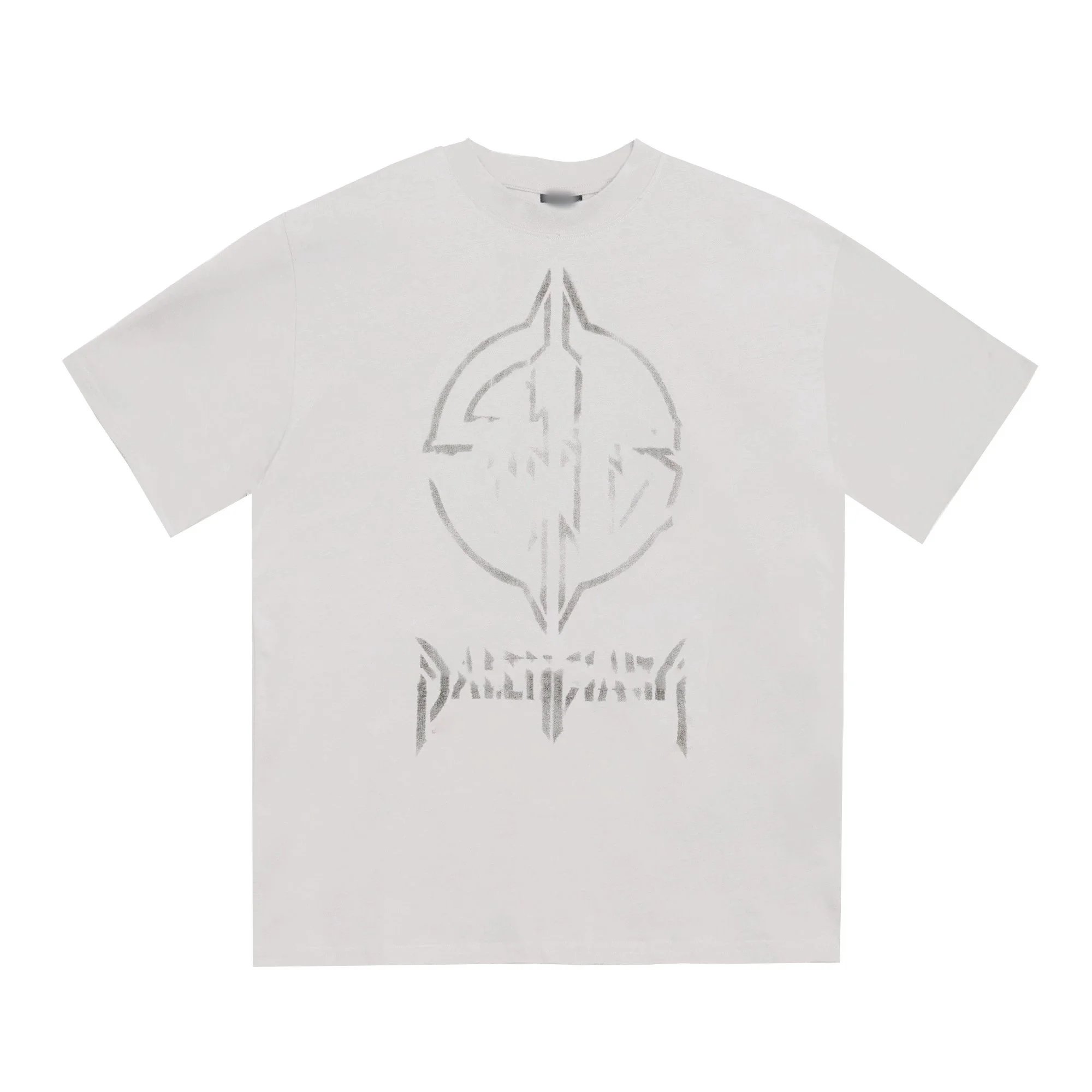 Balenciaga Statue of Liberty Print Oversized T-Shirt White - 7