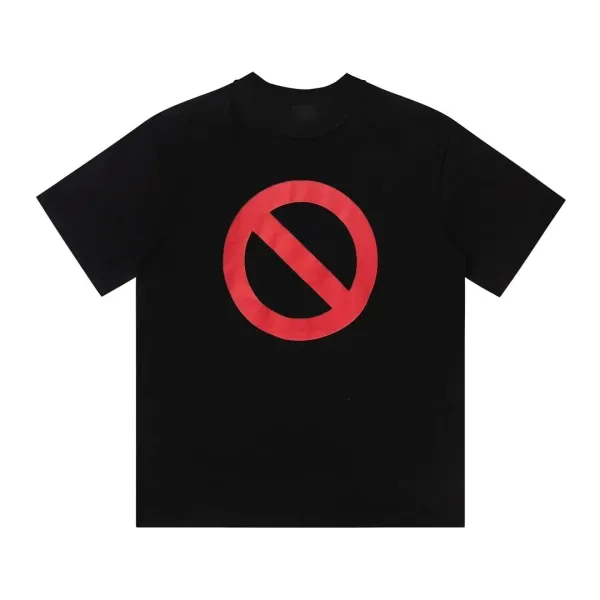 Design No Symbol Black T-Shirt - 1