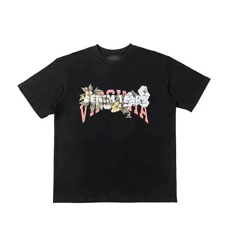 Denim Tears T-Shirts Graphic Print Short-Sleeve T-Shirt — 09