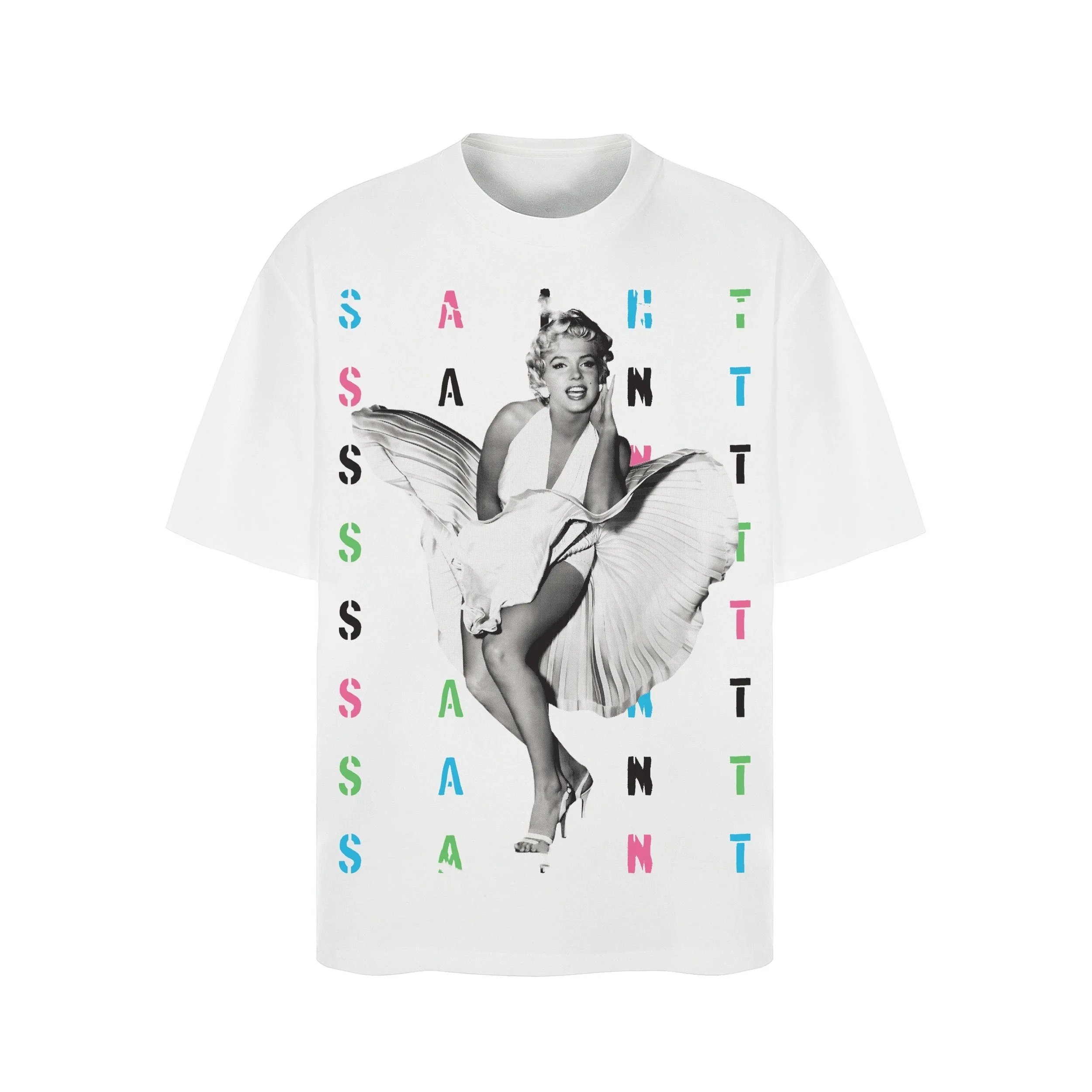 Unbranded T-Shirts Graphic Print Crew Neck T-Shirt — 39