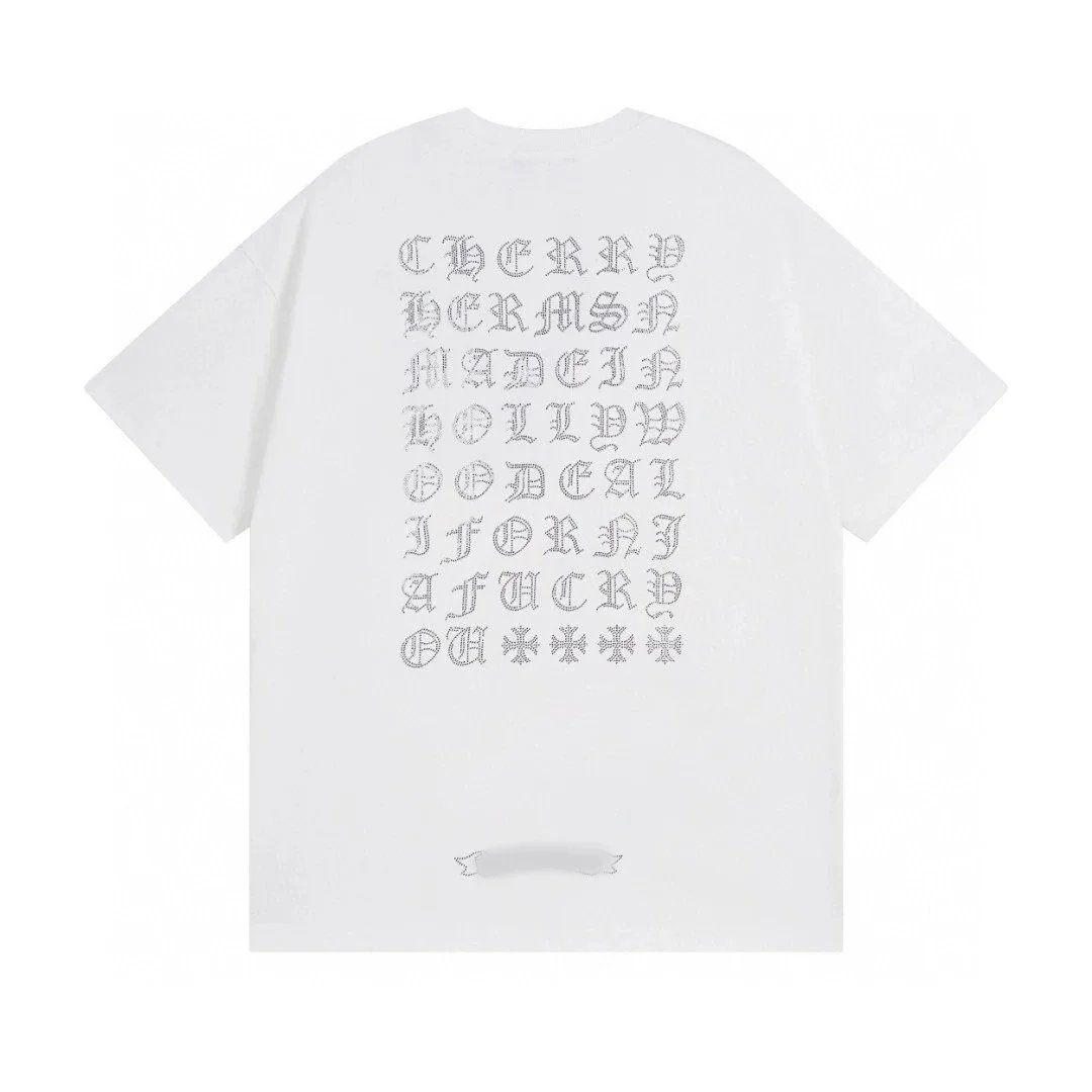 Chrome Hearts T-Shirts Graphic Print — 01
