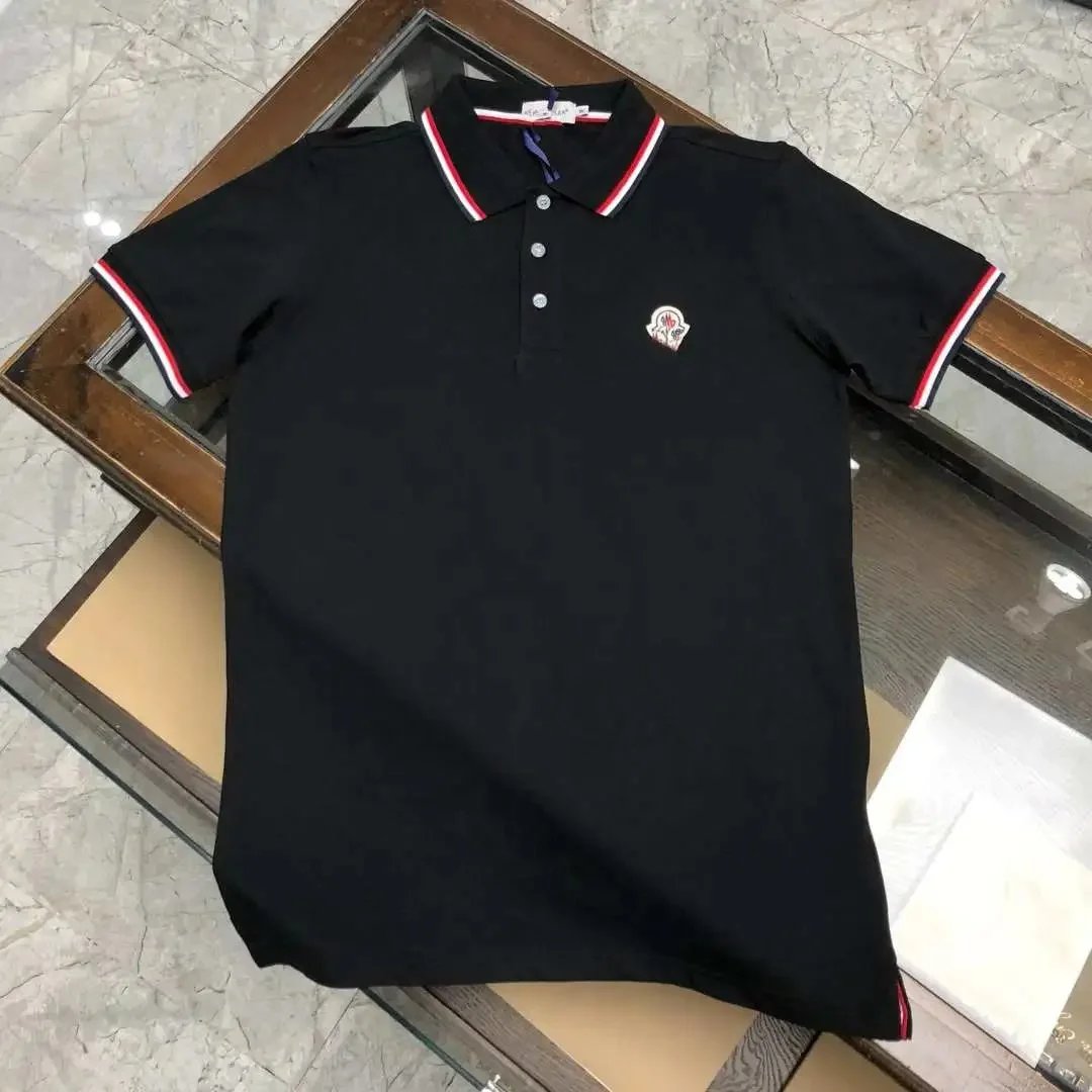 Moncler Polo Shirt Forest Green Polo - 12