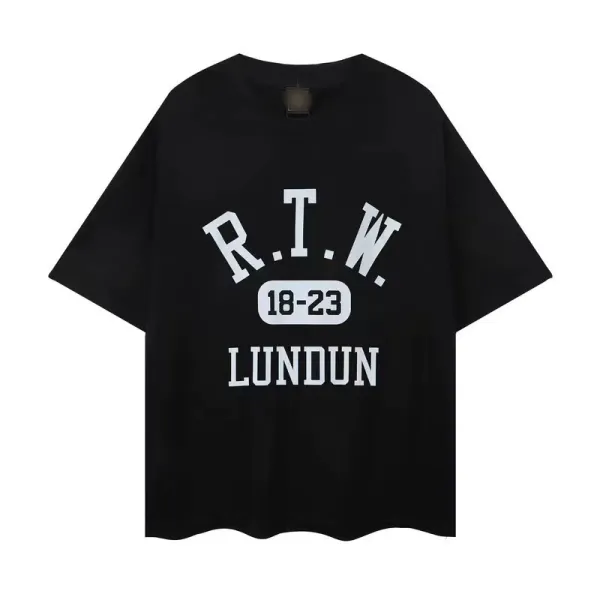 Design Lundun R.T.W. 18-23 Arch Print Black T-Shirt T-Shirts - 1