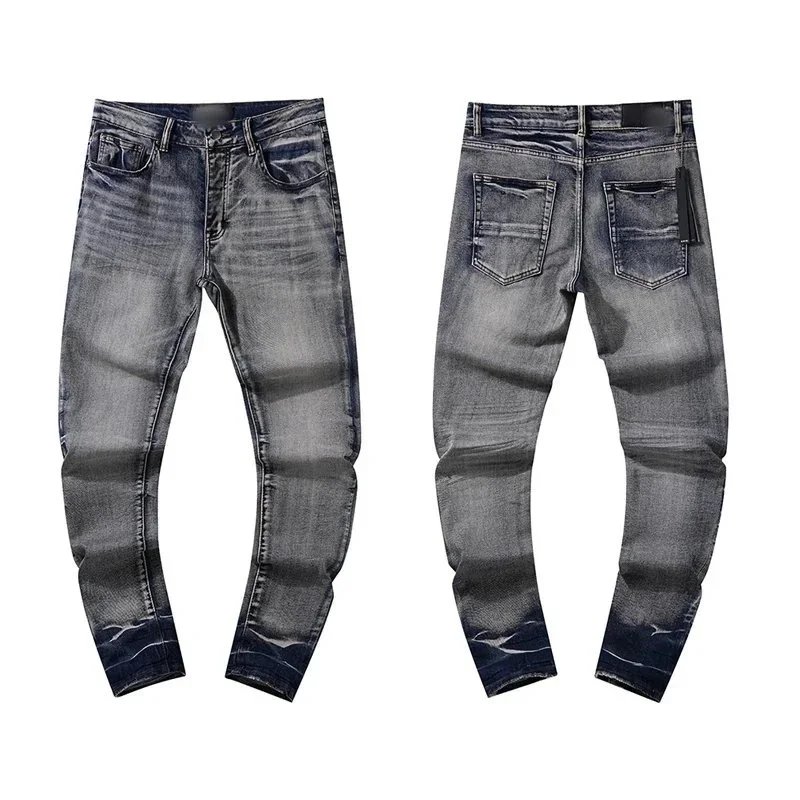 Unbranded Jeans Distressed straight-leg image 2