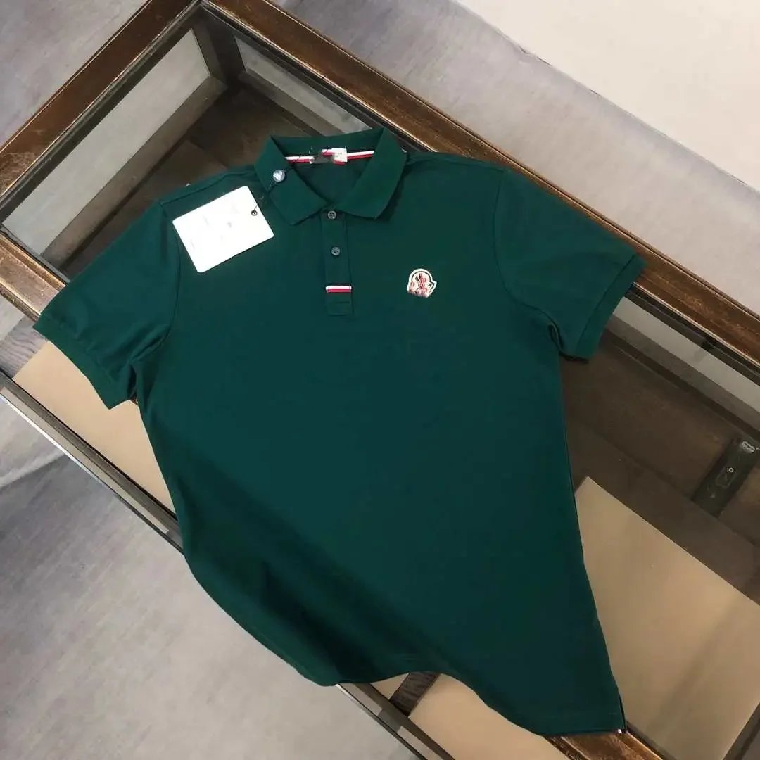 Moncler Polo Shirt Forest Green Polo