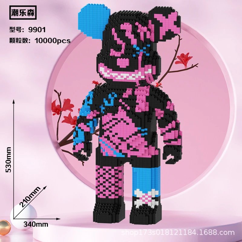 50cm Jinx Violent Bear + Includes Brick Hammer