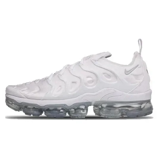 Nike Air VaporMax Plus All-Black Air Cushion Running Shoes