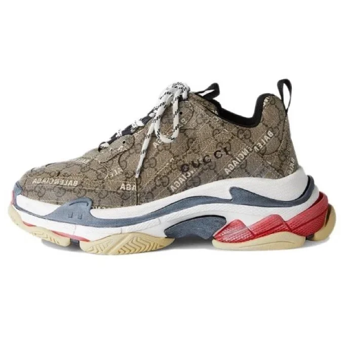 Gucci × Balenciaga Triple S collaboration