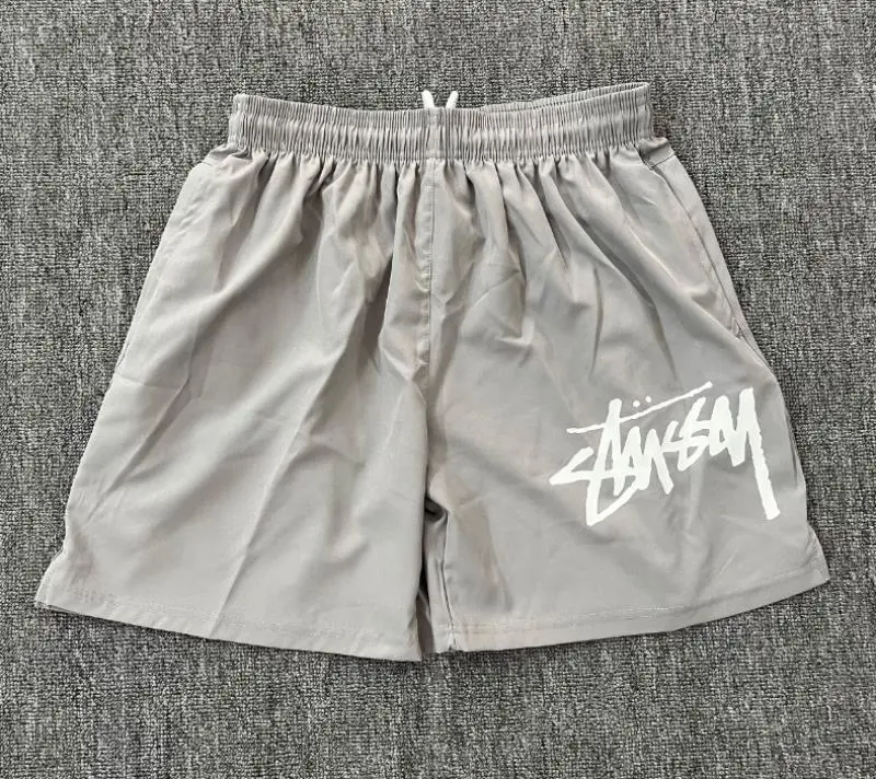 Stüssy Handwritten Logo Quick-Drying Casual Shorts